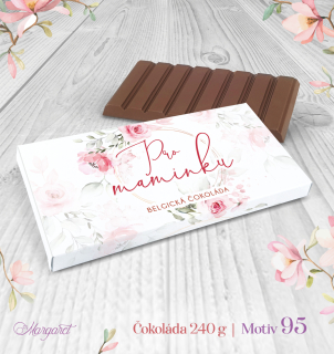 Belgická čokoláda 240 g | Motiv 95